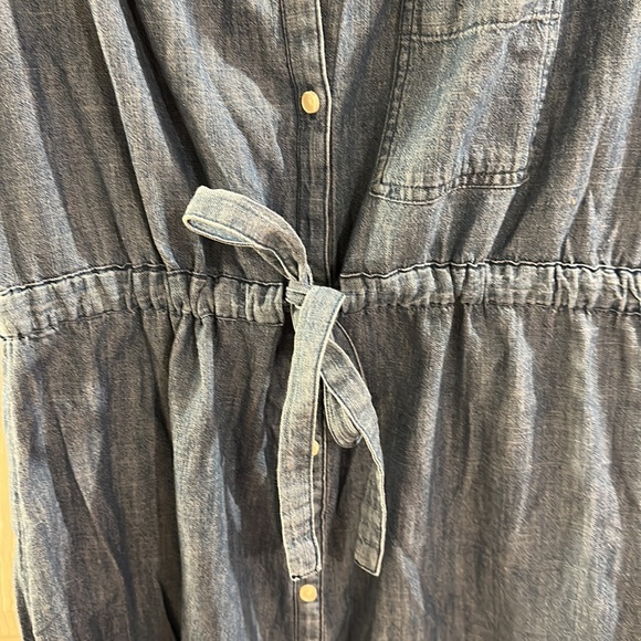 Old Navy Denim Maternity Dress - Picture 2 of 5